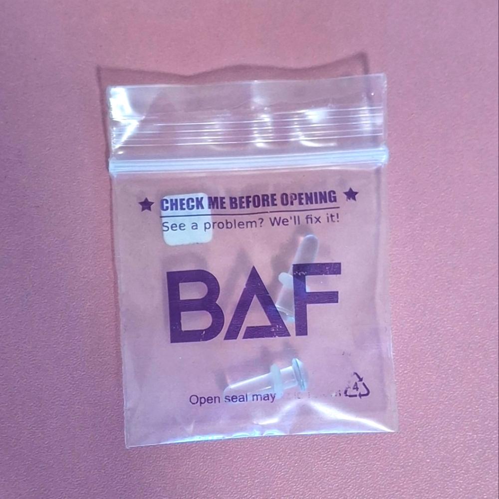B.A.F Single Flare Glass Plugs (6g)